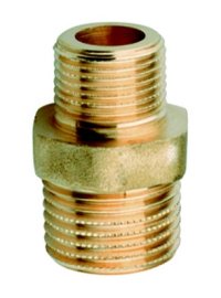Redukuotas nipelis PATTARONI 3/4" x 1/2", žalvaris
