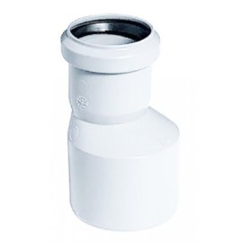 Perėjimas HT trumpai movai Dn50/40 (baltas)