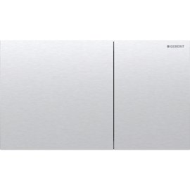 Vandens nuleidimo mygtukas Geberit Sigma70 Square, nerūdijantis plienas, matinis