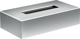 Dėžutė servetėlėms AXOR Universal Circular, chromo spalva