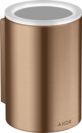 Dantų šepetėlių laikiklis AXOR Universal Circular, šlifuoto raudono aukso spalva (Brushed Red Gold)