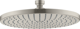 Dušo galva AXOR Starck 240 1 jet, nerūdijančio plieno spalvos (Stainless Steel Optic) 