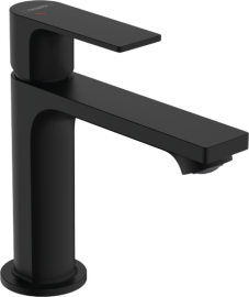 Praustuvo maišytuvas HANSGROHE Rebris E 110 CoolStart, be dugno vožtuvo, spalva - juoda matinė (matt black)