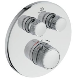 Dalis dekoratyvinė vonios/dušo Ideal Standard Navigo, termostatinė, spalva -chromas, apvali                                                            