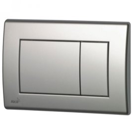 WC vandens nuleidimo mygtukas Alcadrain M271, blizgus chromuotas plastikas