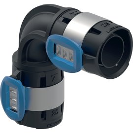 Alkūnė 90° PPSU d32mm, Geberit Flowfit