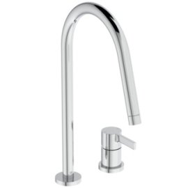 Maišytuvas plautuvei Ideal Standard Gusto Round, 2 dalių, spalva - chromas