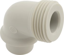 Alkūnė su išor sriegiu plast 20x3/4''