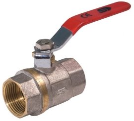 Žalvarinis chromuotas (matinis) SLOVARM KE-231 rutulinis ventilis Dn2"
