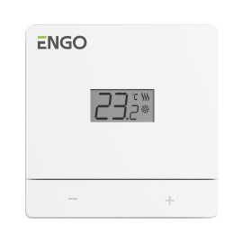 ENGO EASY-BATW laidinis virštinkinis termostatas 2xAAA