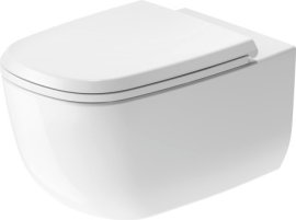 Pakabinamas unitazo puodas Duravit Aurena Hygiene Flush Rimless, su DuraShield danga, bakelis į komplektą neįeina