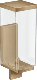 Muilo dozatorius AXOR Universal Rectangular, šlifuotos bronzos spalva (Brushed Bronze)