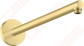 Alkūnė dušo galvai iš sienos AXOR ShowerSolutions, 390 mm, šlifuoto žalvario spalvos (Brushed Brass)