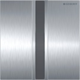 Elektroninis pisuaro vandens nuleidimo mygtukas Geberit Type50, 230V, matino chromo spalvos