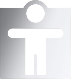 Piktograma "Vyrų WC" 