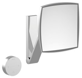 Kosmetinis veidrodis iLook-move 200x200mm, LED, brushed black chrome