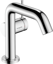 Praustuvo maišytuvas HANSGROHE Tecturis S 110 Fine CoolStart EcoSmart+, su "push-open" dugno vožtuvu, spalva - chromo (chrome)