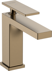 Praustuvo maišytuvas HANSGROHE Tecturis E 110 CoolStart, su dugno vožtuvu, spalva - šlifuotos bronzos (brushed bronze)