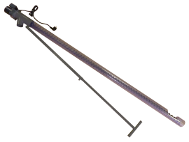Konvejeris DA1500 degikliui A25; ilgis 1,5m; skersmuo Ø75mm