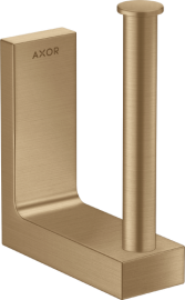 Tualetinio popieriaus laikiklis AXOR Universal Rectangular, šlifuotos bronzos spalva (Brushed Bronze)