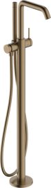 Vonios maišytuvas HANSGROHE Tecturis S, iš grindų, 2 funkcijos, spalva - šlifuotos bronzos (brushed bronze)
