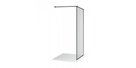 Dušo sienelė Brasta Glass DIJA 995-1001x2000 skaidrus stiklas, Nero frame