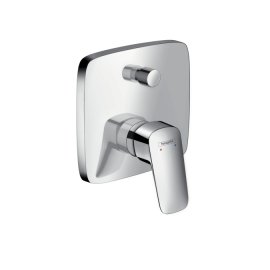 Dekoratyvinė dalis potinkiniam vonios/dušo maišytuvui HANSGROHE Logis, spalva - chromo