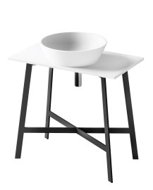Kojelės metalinės su Silkstone stalviršiu 800x450