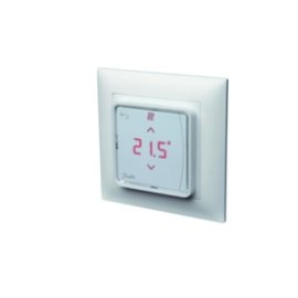 Danfoss Icon patalpos termostatas, 230V, su ekranu, 80x80