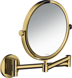 Kosmetinis veidrodis AXOR Universal Circular, poliruoto aukso spalva (Polished Gold Optic)