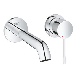 Praustuvo maišytuvas iš sienos GROHE Essence 183mm ilgio, chromo spalvos 
