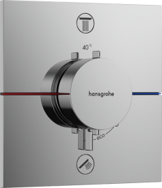 Dekoratyvinė dalis potinkiniam termostatiniam dušo maišytuvui HANSGROHE ShowerSelect Comfort E, 2 funkcijos, spalva - chromo