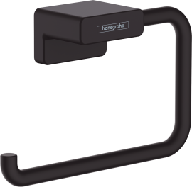 Tualetinio popieriaus laikiklis Hansgrohe AddStoris, matinis juodas