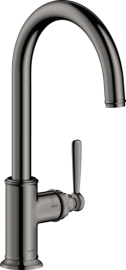 Plautuvės maišytuvas AXOR Montreux 260 su sukiojamu snapu, poliruoto juodo chromo spalvos (Polished Black Chrome)