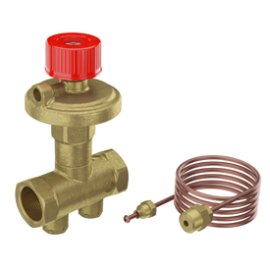 Reguliatorius slėgio perkryčio kompaktiškas 1/2"  R206C-1  Kv 1,55 /5÷30 kPa