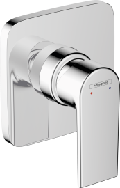 Dekoratyvinė dalis potinkiniam dušo maišytuvui HANSGROHE Vernis Shape, 1 funkcijos, spalva - chromo