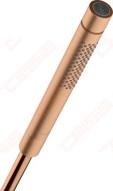 Rankinė dušo galvutė AXOR Starck 2jet, šlifuotos bronzos spalvos (Brushed Bronze)