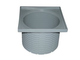 Uždedamas rėmelis d110/90mm/123mm su žiedu