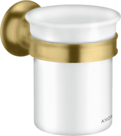 Dantų šepetėlių laikiklis AXOR Montreux, šlifuoto aukso spalva (Brushed Gold Optic)