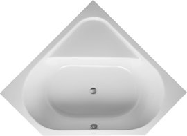 Vonia DURAVIT D-Code 140x140 cm, penkiakampė