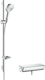 Termostatinis dušo maišytuvas su dušo komplektu HANSGROHE Raindance Select E, spalva - chromo