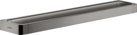 Rankšluosčių laikiklis AXOR Universal Softsquare, 600 mm, šlifuoto juodo chromo spalva (Brushed Black Chrome)