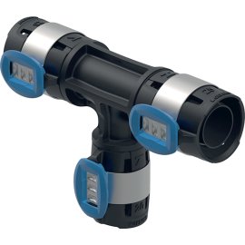 Trišakis redukcinis PPSU d32mm, d1=20mm, d2=32mm, Geberit Flowfit