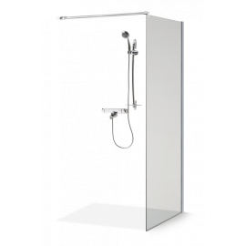 Dušo sienelė Brasta Glass EMA 895-908x2000 raštinis stiklas