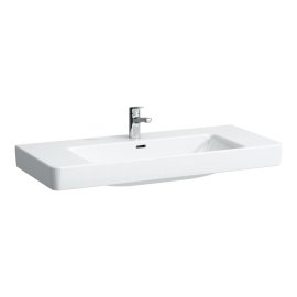 Praustuvas Laufen PRO S 1050x465x175 mm, plačiais kraštais, su 3 angomis maišytuvui