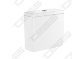 Unitazo bakelis ROCA Inspira, Dual Flush dvigubo nuleidimo mechanizmas 3/4,5 l, vandens įvadas apačioje kairėje