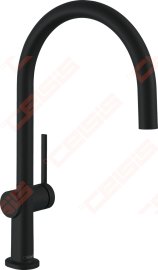 Maišytuvas plautuvei Hansgrohe Talis M54 220 1jet, juodas matinis