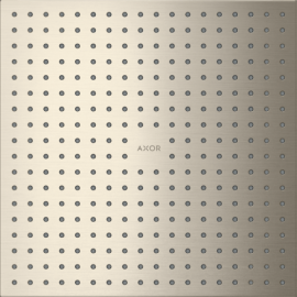 Dušo galva AXOR ShowerSolutions 300/300 2jet, įleidžiama, šlifuoto nikelio spalvos (Brushed Nickel)
