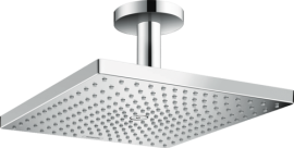 Dušo galva su laikikliu iš lubų HANSGROHE Raindance E 300, 1 srovės, EcoSmart, spalva - chromo (chrome)