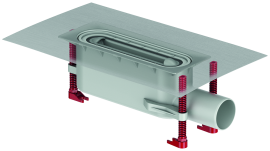 Trapas ACO ShowerDrain S+ latakui H90-180 mm DN50